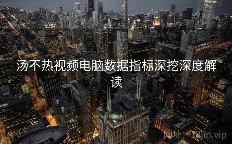 汤不热视频电脑数据指标深挖深度解读