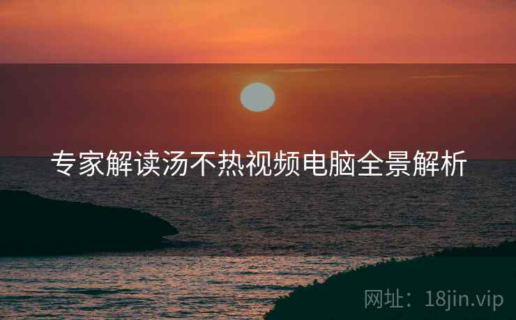 专家解读汤不热视频电脑全景解析